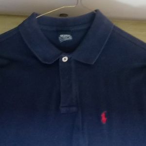 RALPH LAUREN NAVY POLO SHIRT